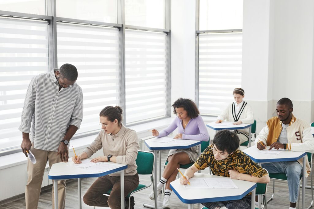 Estudiantes en cursos de Accecs