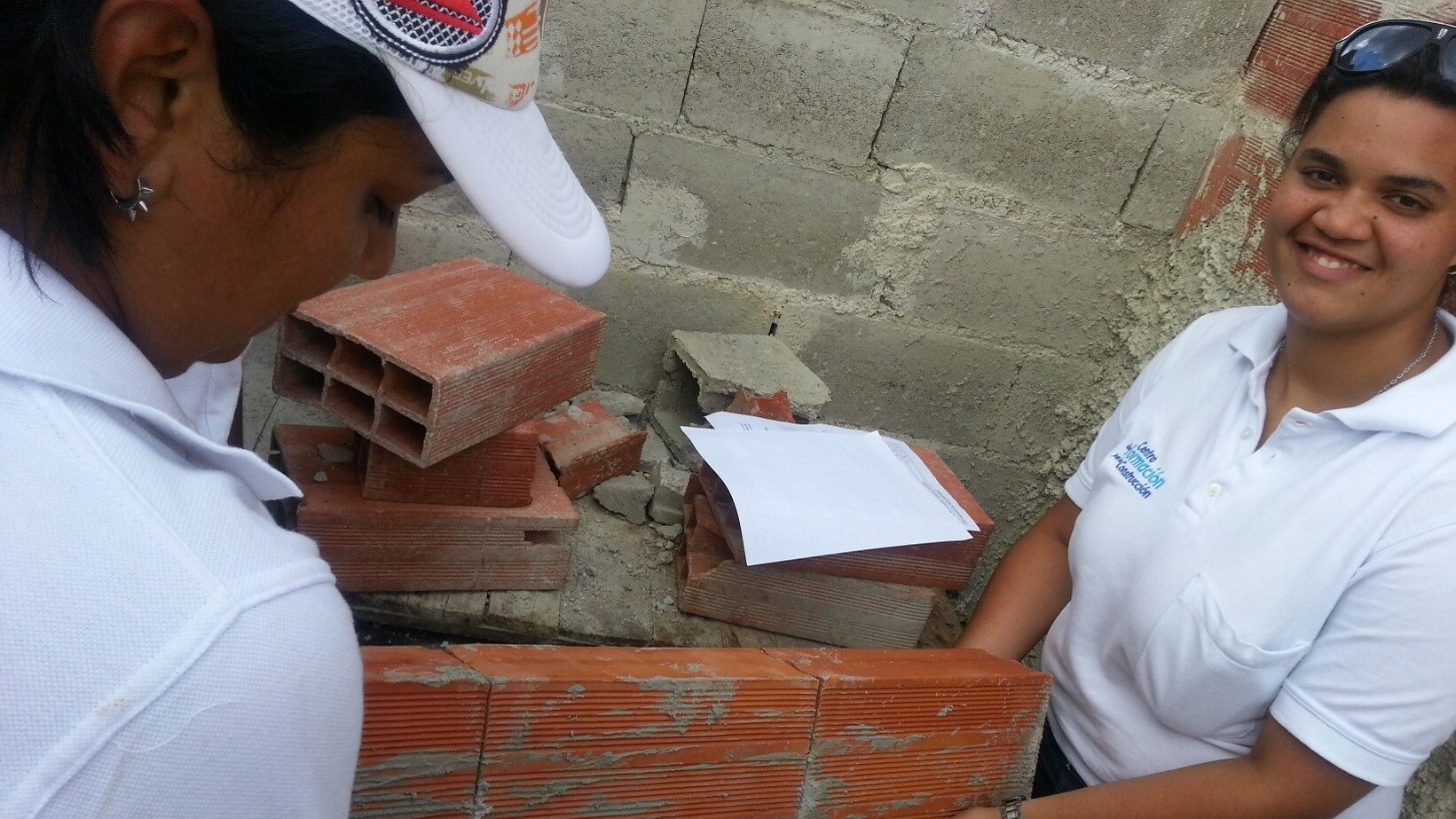 Practica de albañileria curso Accecs